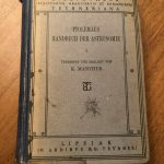 Lees meer over het artikel Ptolemäus Handbuch der Astronomie – 1912