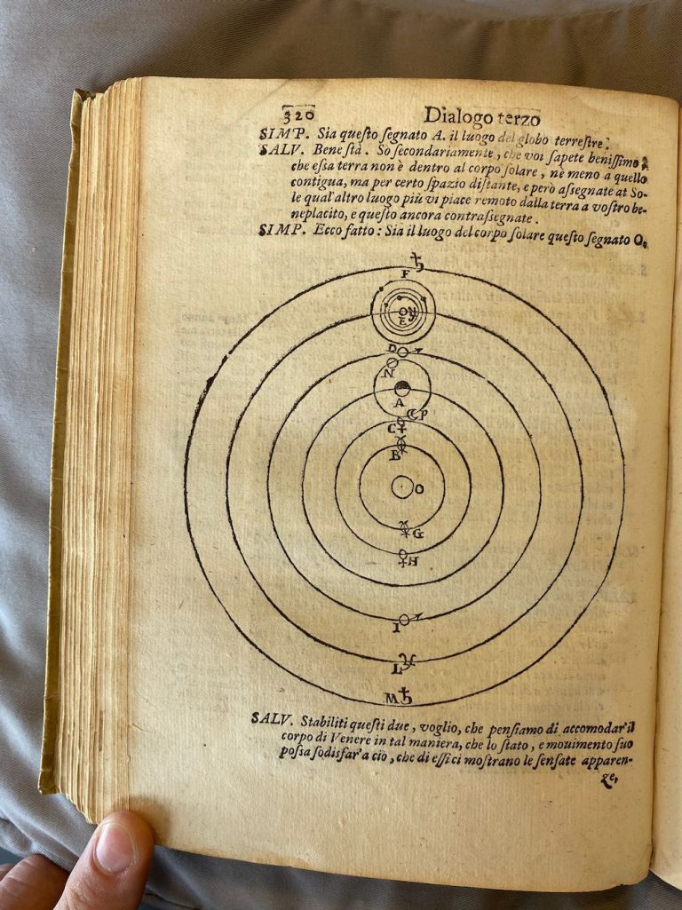 Dialogo sopra i due massimi sistemi del mondo Tolemaico e Copernicano 1632 INGEZIEN