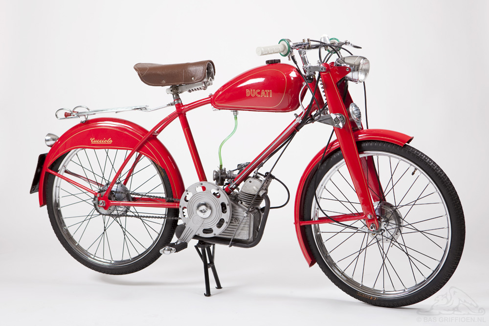 Je bekijkt nu Ducati Cucciolo T2 – 1949