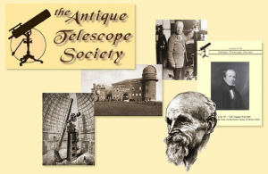 Lees meer over het artikel Spreker op Antique Telescope Society 2022 Convention: Beautiful Mistakes